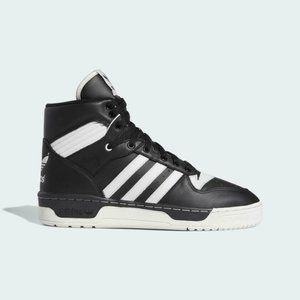 white adidas shoes high tops